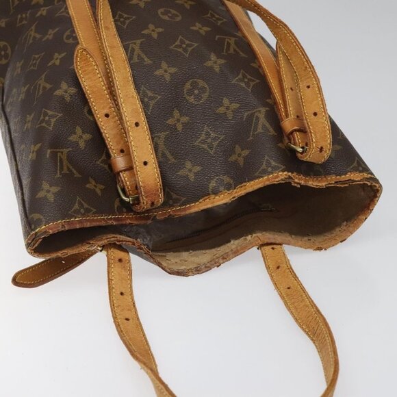 Authentic LOUIS VUITTON Monogram Bucket GM Shoulder Bag M42236 LV - Picture 13 of 16